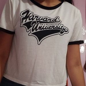 ♡♡USED♡♡ Harvard Crop